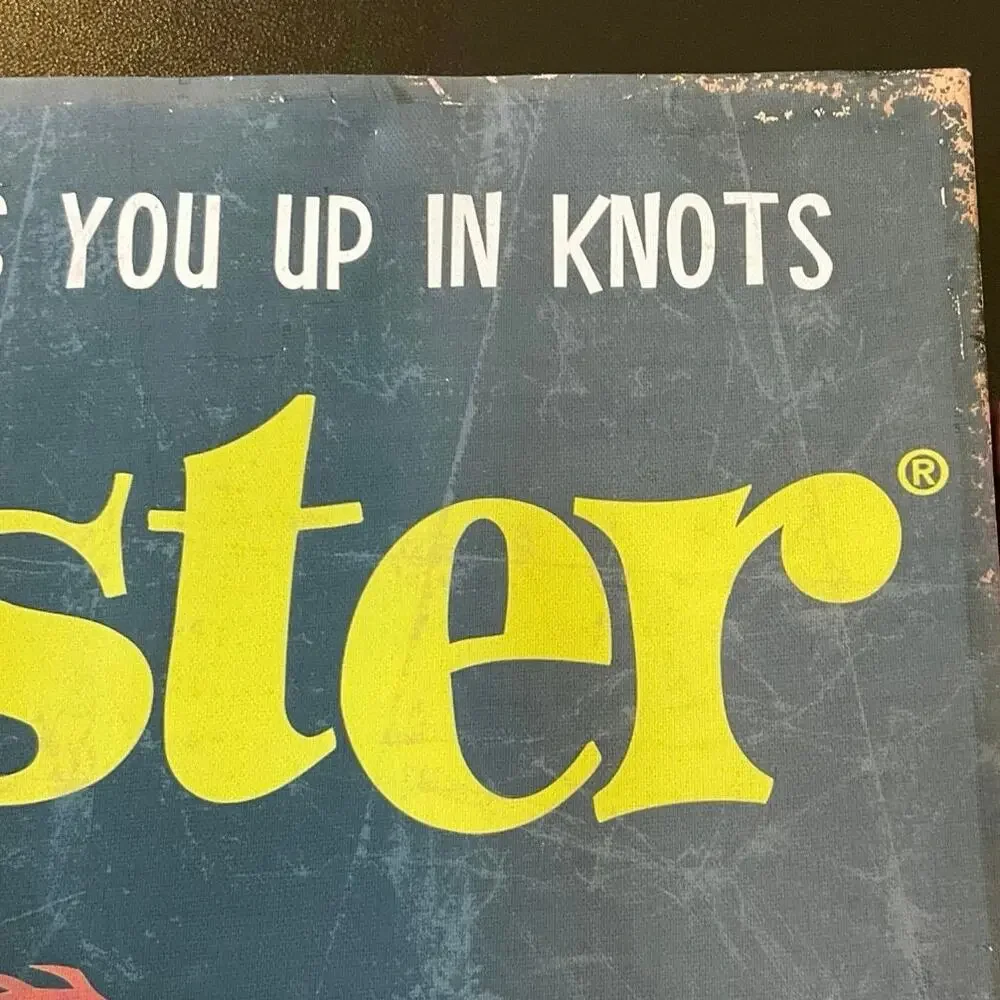 Vintage Twister Wall Art Retro Game Room Decor Mid Century Pop Art Plaque